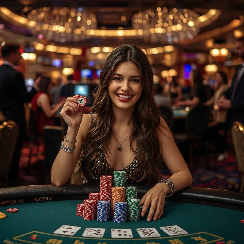 bonus dans les mains de l'homme au casino RadioCaz Casino