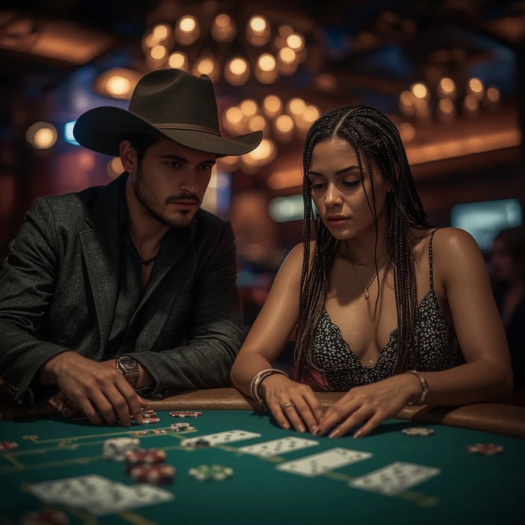 photo de deux joueurs de poker RadioCaz Casino