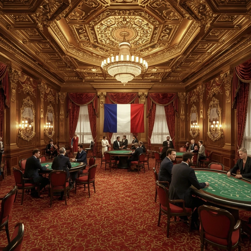 Le casino et le drapeau français RadioCaz Casino